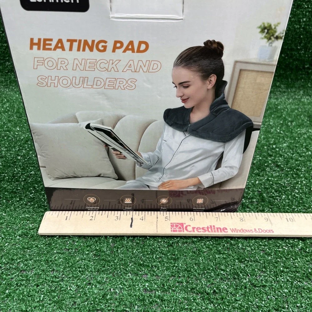 Lenmen Heating Pad Neck And Shoulders Multifold Settings HP006 New Open Box